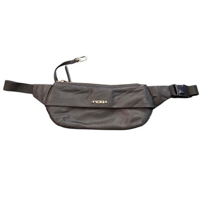 TUMI Josie Slim Hip Bag Waist Pack Fanny Pack Crossbody Black