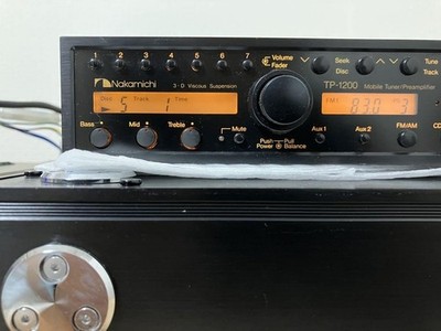 Nakamichi TP-1200 Car Audio Set with McIntosh MC420 Amp CDC-111 Changer Tested