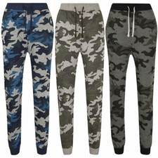 A2Z 4 Kids Girls Boys Camouflage Adjustable Drawstring Elasticated Waist Trouser