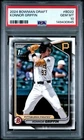 PSA 10 KONNOR GRIFFIN 1st 2024 Bowman Draft Paper PIRATES Rookie RC GEM MINT