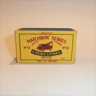 Matchbox Lesney 13c Wreck Truck B Style Repro Box