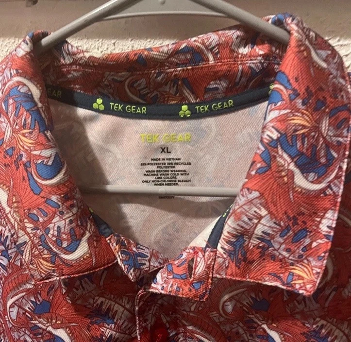 Tek Gear Performance Polo Shirt Men’s XL - Image 2 of 3