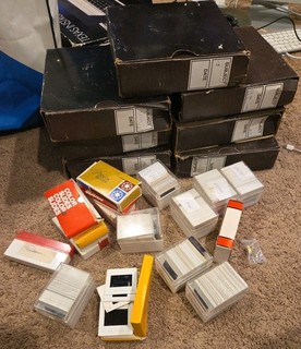 Lot of 800ish 35mm Slides 1950s 80s Ireland Motorcycles Racing Hillclimbing