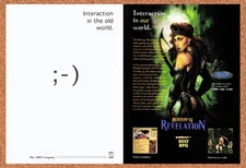 1997 Meridian 59 Revelation PC Original Advertisement / Retro Promo v1