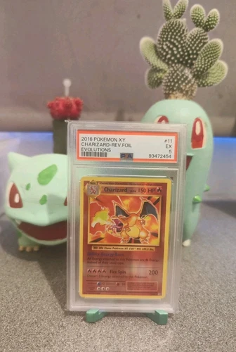 Pokemon - XY Evolutions - Charizard 11/108 Reverse Holo - PSA 5 English