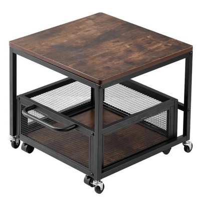 Mini Fridge Stand w/Storage VEVOR Beverage Refrigerator Stand Table 200LBS
