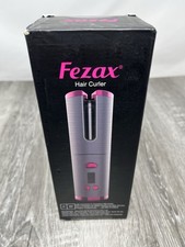 Fezax Cordless Auto Hair Curler Automatic Curling Iron With LCD Display