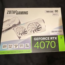 ZOTAC GAMING GeForce RTX 4070 Twin Edge OC Wh...