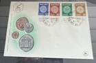 Israel Scott #80-83 1954 Coins Official Tabbed FDC!!