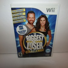 The Biggest Loser Challenge Nintendo Wii Video Game with Manual Tested & Working