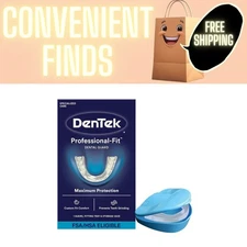 Mouth Guard for Nighttime Teeth Grinding, Professional-Fit Dental Guard, 1 Count