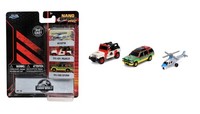 "Jada Toys Jurassic World 1.65\"\" Nano 3-Pack Die-Cast Cars Wave 1, To (Us Import)"