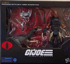 Hasbro G.I. Joe Classified Professor Rottclaw & Deinonychus Figure Set w  Accs