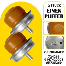 Paar Anschlagpuffer Hinten Für Smart Fortwo I Cabrio City-Coupe 450 0147420001