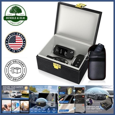 Small Faraday Box for Keyless Entry Cars with Elegant Design and Protection