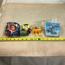 LOT OF 4 VINTAGE BURGER KING KIDS CLUB MEAL TOYS