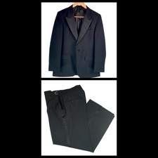 Vtg Robert Wagner Collection Raffinati Tuxedo 39S; 30-32 x 26" Black READ