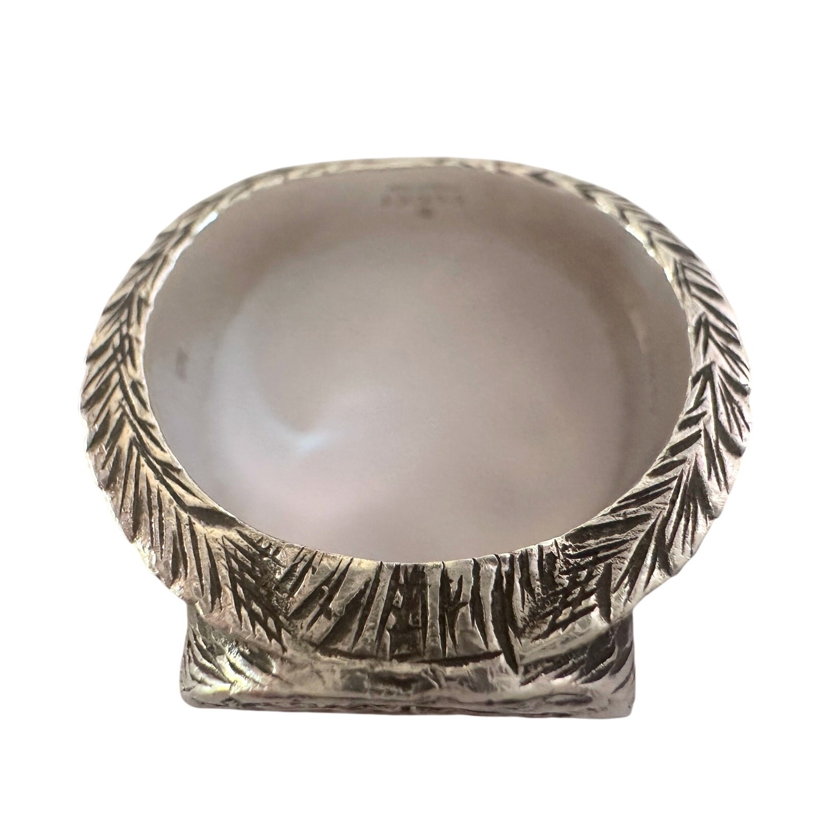 Gucci Interlocking G Arabesque Ring Sterling Silv… - image 9