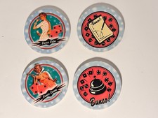 Thirstystone Coaster Stories "Bunco!" Set of four coasters