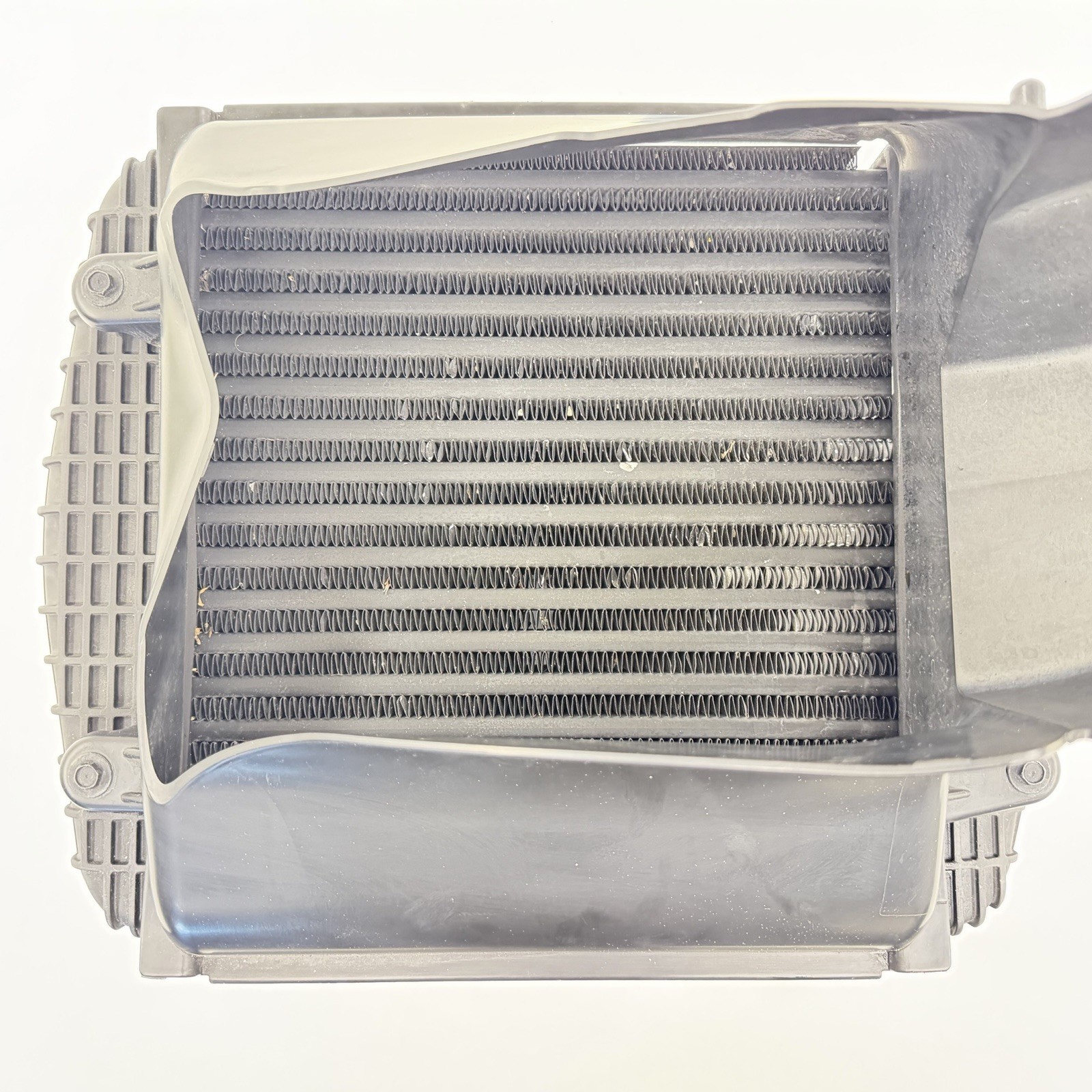 18-24 Maserati Ghibli Driver Left Turbo Intercooler With Duct Trim 670035636 OEM
