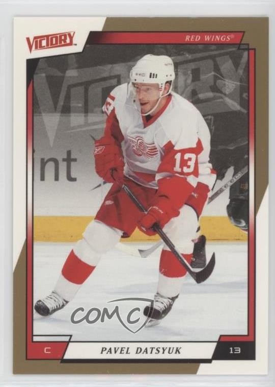 2006-07 Victory Gold Pavel Datsyuk #69 HOF 0i7t