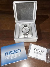 SEIKO Analog Silver Stainless Steel Watch Men's