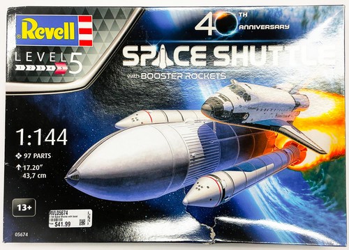 Revell 05674 Space Shuttle with Booster Rockets 1/144 Scale Plastic ...
