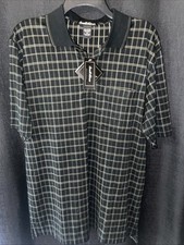 NWT - Vintage - Arnold Palmer - Black Pocket Golf Polo - Men's Medium s/s cotton