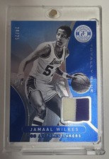 2012-13 Totally Certified - Memorabilia Jamaal Wilkes #156 Blue Prime /25 (MEM)