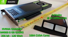 Scheda video GPU NVIDIA Quadro M4000 8 GB GDDR5 256 bit 4x DisplayPort