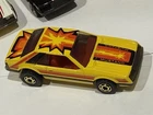 Hot Wheels Non-Redline Gold Rims Yellow Mustang Cobra with Very Clean Decals