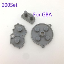 200SETS START/SELECT BUTTON A-B D-pad GAMEBOY ADVANCE GBA CONDUCTIVE RUBBER PADS