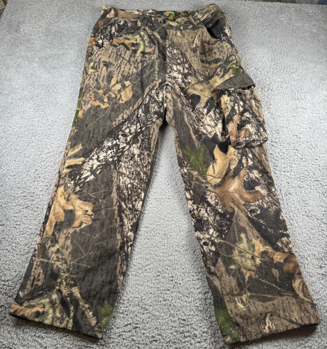 Pantalon Cabela's Camouflage Homme - Taille 46 (45x31) - Cargo Avec Cordon - Chasse Extérieur