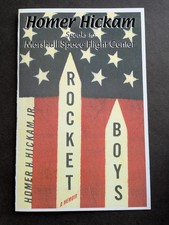 Homer Hickam Signed 1999 Marshall Space Flight Center Program - NASA