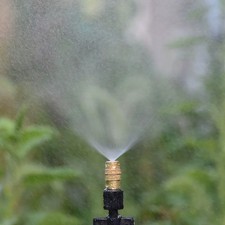 Micro Drip Irrigation Misting Nozzle Adjustable Brass Sprinkler Parts 15-250Pcs