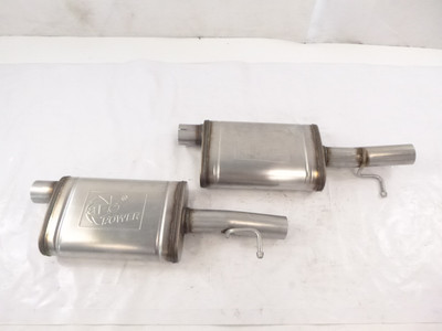 2 Pack A.F.E Power Exhaust Mufflers 2-1/2'' LH/RH For 2015-2023 Dodge Challenger