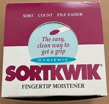 NINE LEE 10132 Sortkwik Fingertip Moisteners, 1 3/4 oz Pink FREE SHIPPING USA