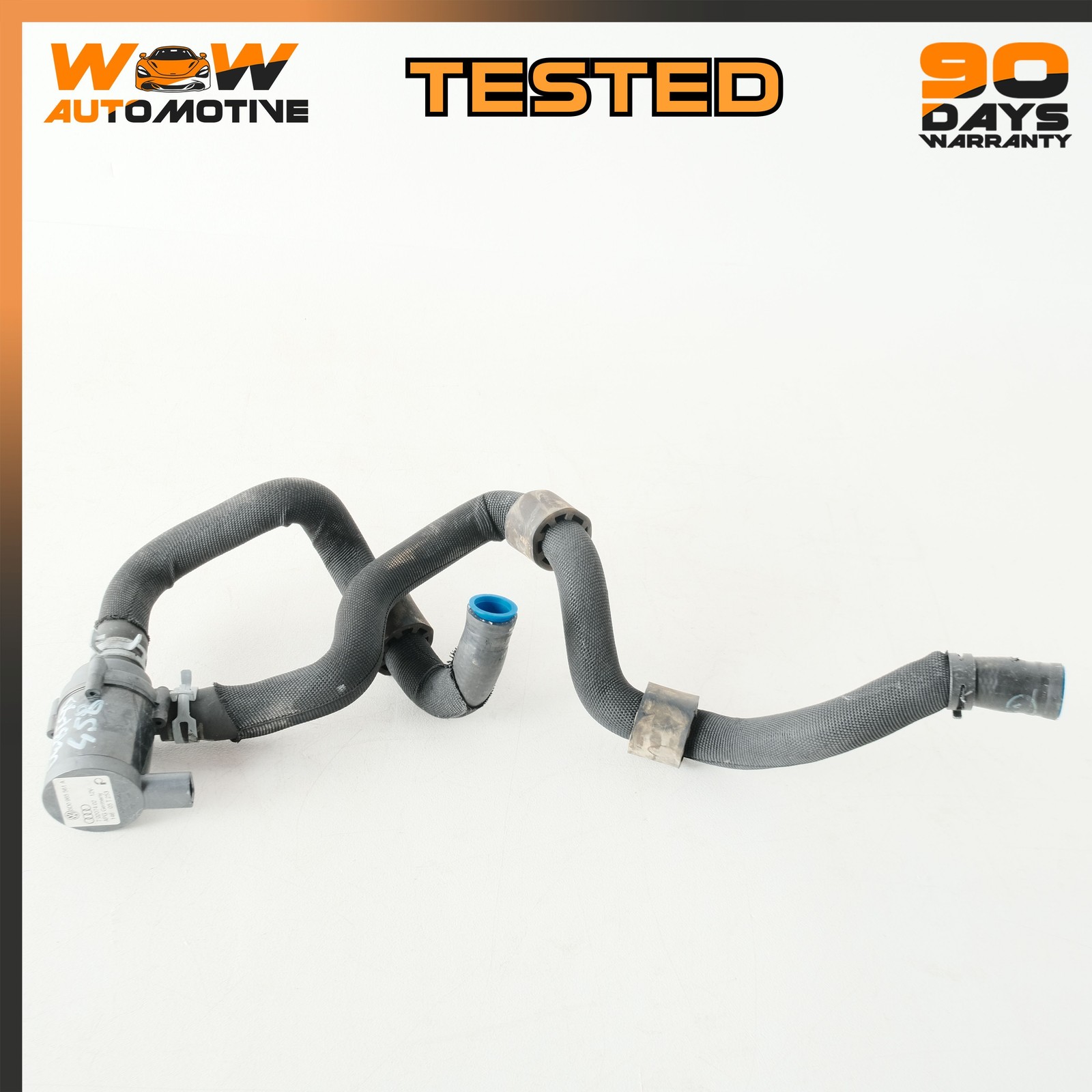 06-13 BENTLEY CONTINENTAL FLYING SPUR AUXILIARY COOLANT WATER PUMP LINE HOSE OEM