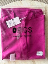 NWT FIGS Rafaela Oversized Scrub Top XXS Raspberry Sorbet