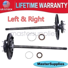 4-Wheel Pre-Pressed Rear RH & LH Drive Axle Shaft Assembly Fit For Toyota Tundra