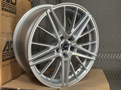 New 18x8 ET38 AD WHEEL AD-F3348 (4 Wheel) 5x114.3 fit Honda toyota Mazda Silver