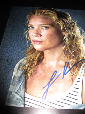 LAURA HOLDEN SIGNED AUTOGRAPH 8x10 WALKING DEAD PROMO IN PERSON COA AUTO RARE E