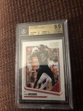 Lamar Jackson Score Rookie Card Graded 9.5Very hard to get