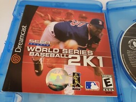 World Series Baseball 2K1 for Sega Dreamcast Complete Fast Shipping! Disc& guide