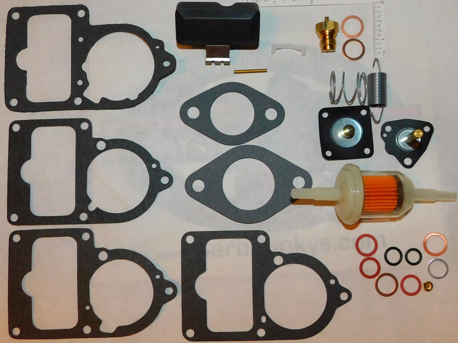 Solex Carburetor Repair Gasket Set For VW Beetle – 30/31/34 PICT Models