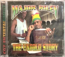 MAJOR RILEY - The Untold Story (Factory Sealed CD, 2000) DOPE HOUSE RECORDS