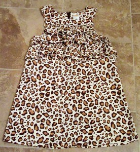 leopard print jumper dress