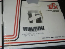 Lot of 4 TFX Professional Striping Tape White Burgundy Gray Blue