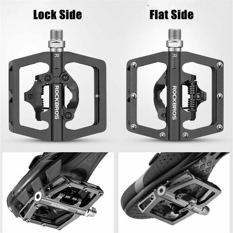 Half spd half flat cheap pedals