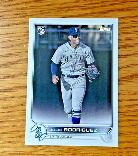 JULIO RODRIGUEZ 2022 Topps Complete Sets Series 2 #659 Rookie RC Image Variation